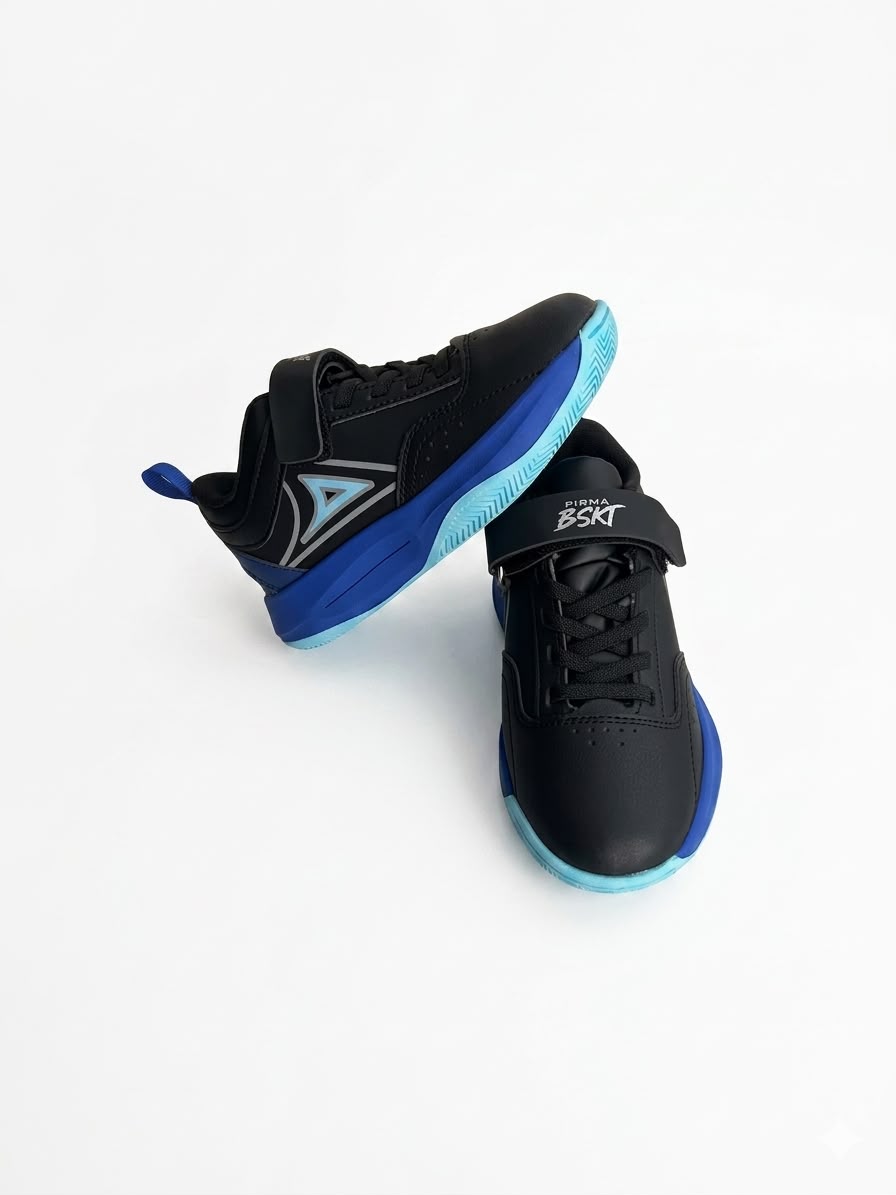 Tenis Deportivo Para Niño Pirma 02023 - Negro Azul
