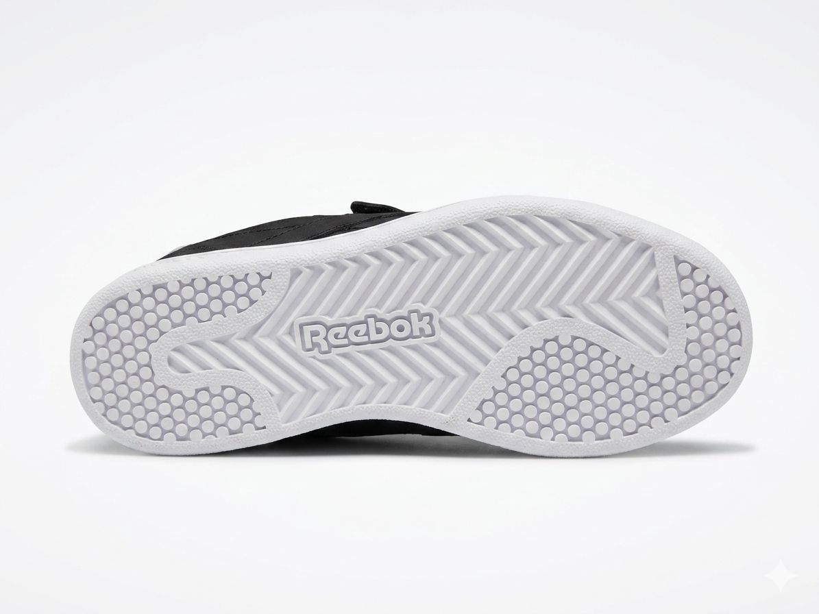 Tenis Casual Para Niña Reebok 100075102 - Negro/ Brillo Morado