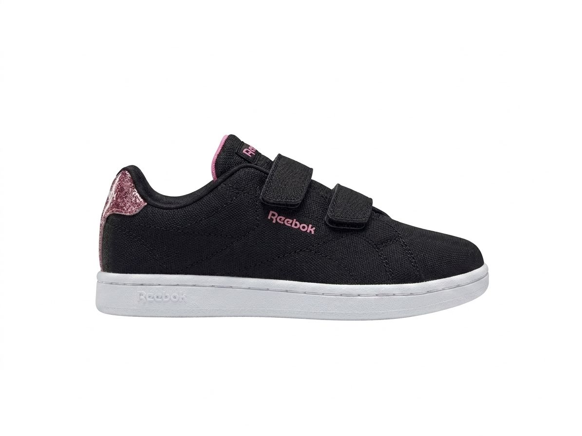 Tenis Casual Para Niña Reebok 100075102 - Negro/ Brillo Morado