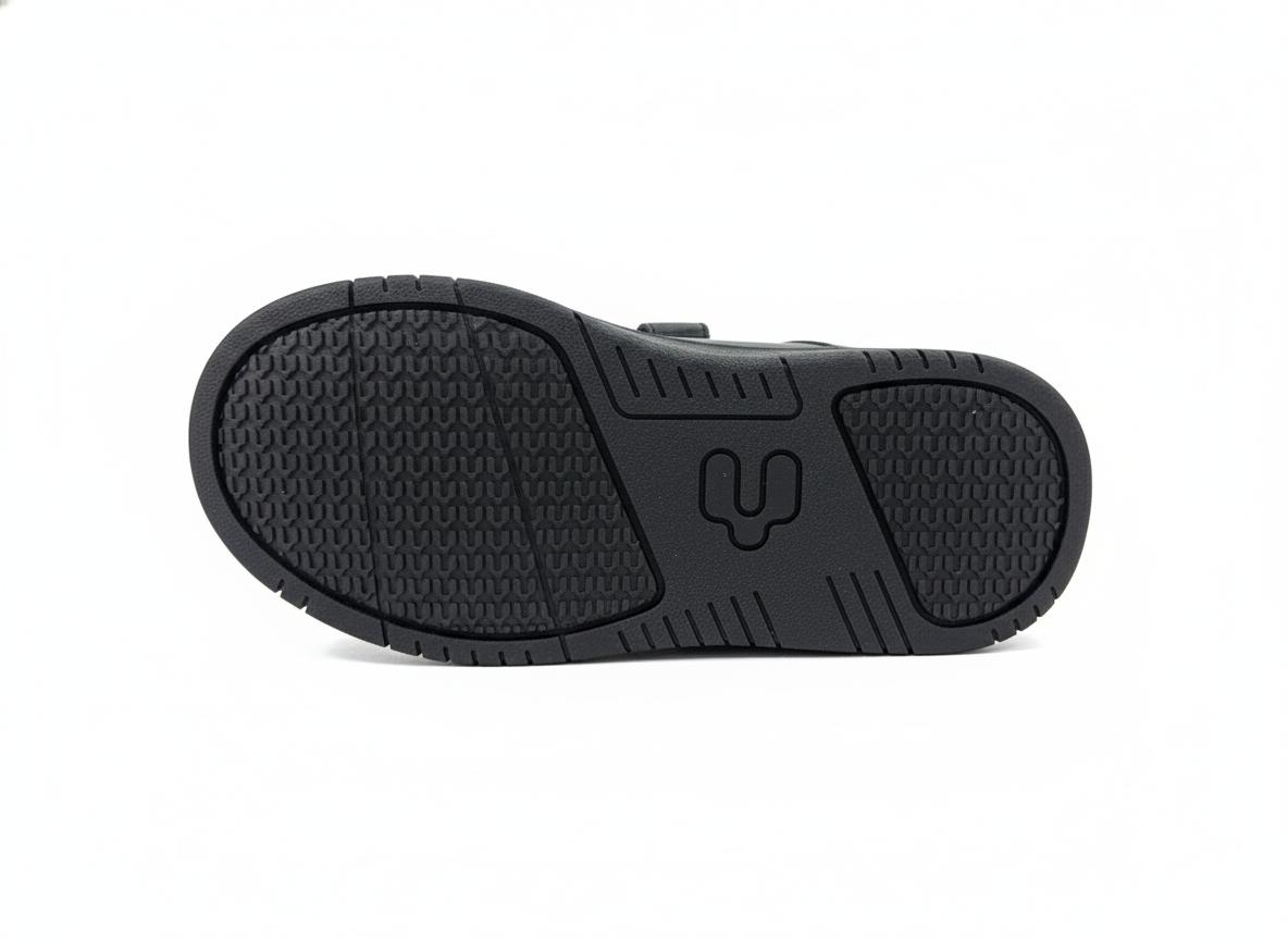 Tenis Casual Para Niño Charly 1065270004 - Negro/Blanco