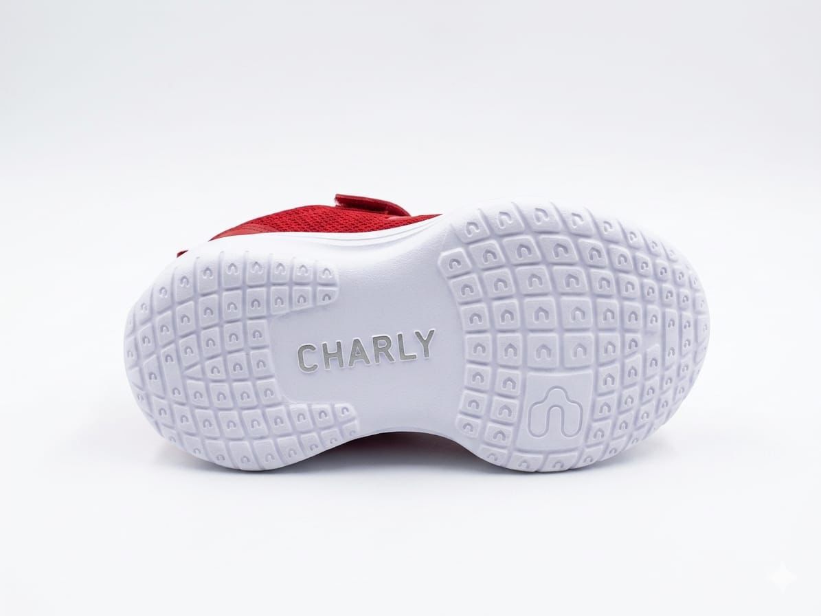 Tenis Deportivo Para Niño Charly 1065518003 - Rojo