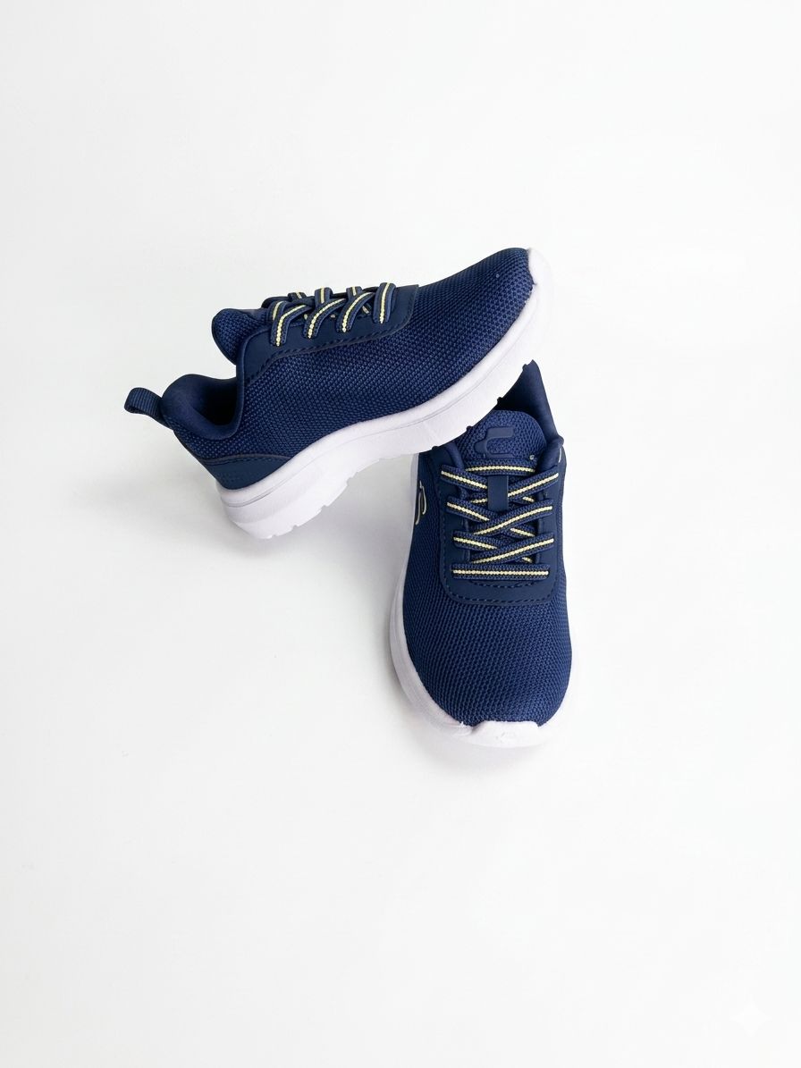 Tenis Deportivo Niño Charly 1065531002 - Marino / Verde limón
