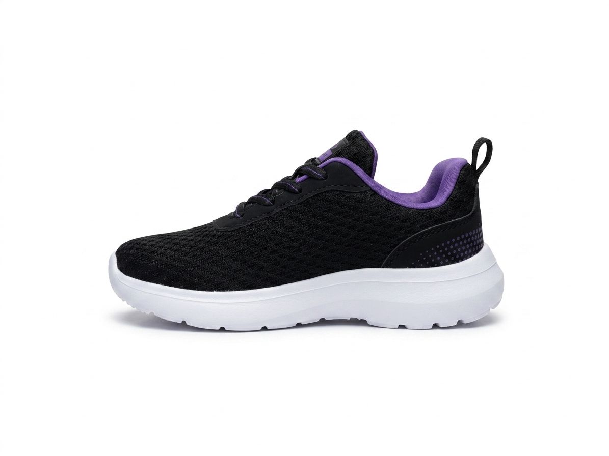 Tenis Deportivos Para Niña Charly 1065533001 - Negro Morado