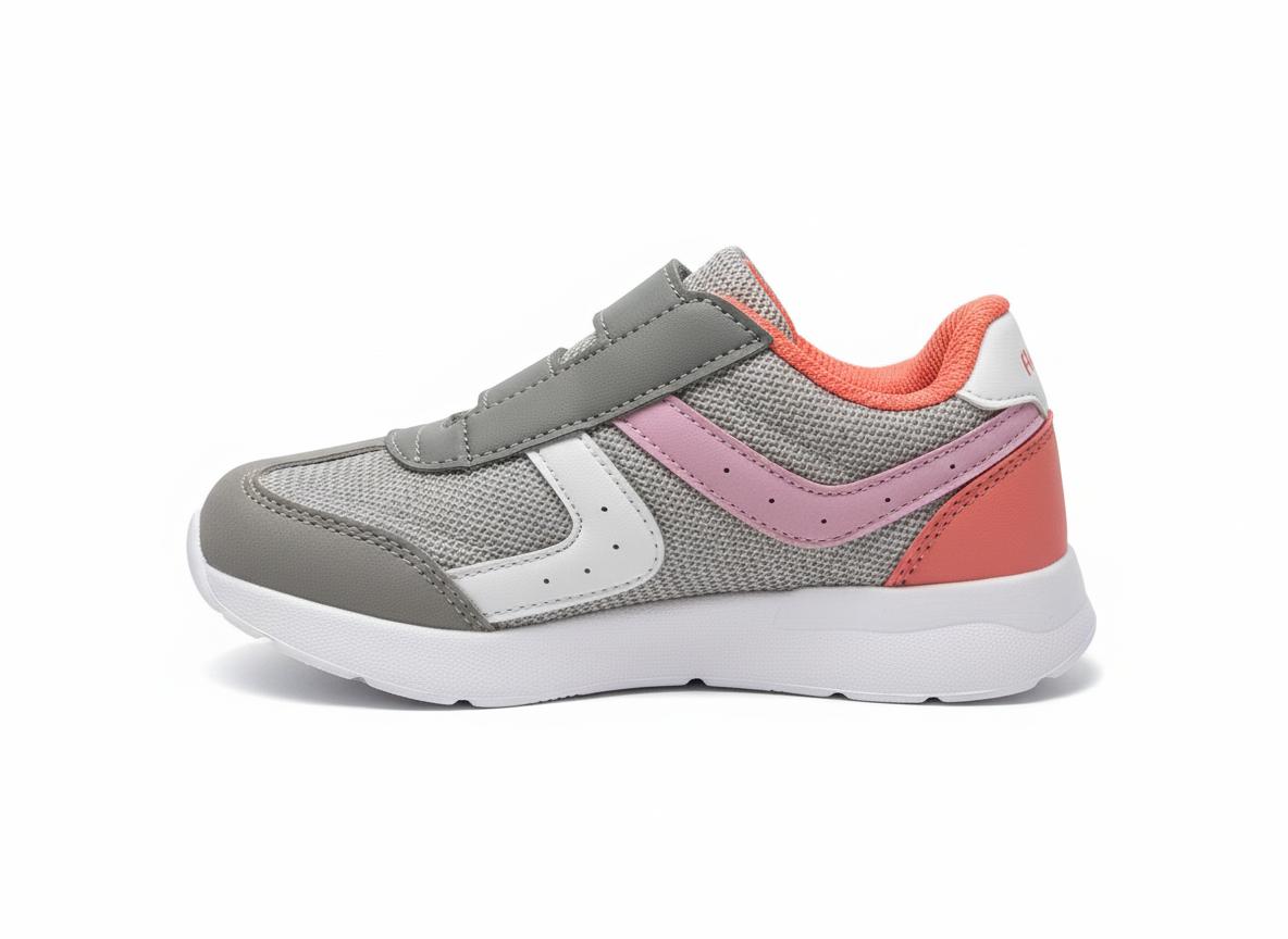 Tenis Deportivos Para Niña Charly 1069544 - Gris/Rosa
