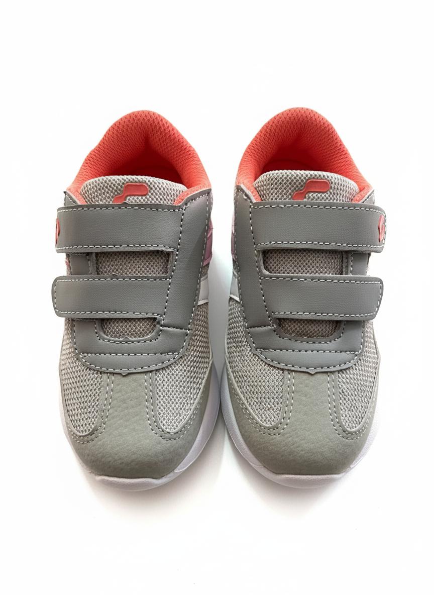 Tenis Deportivos Para Niña Charly 1069544 - Gris/Rosa