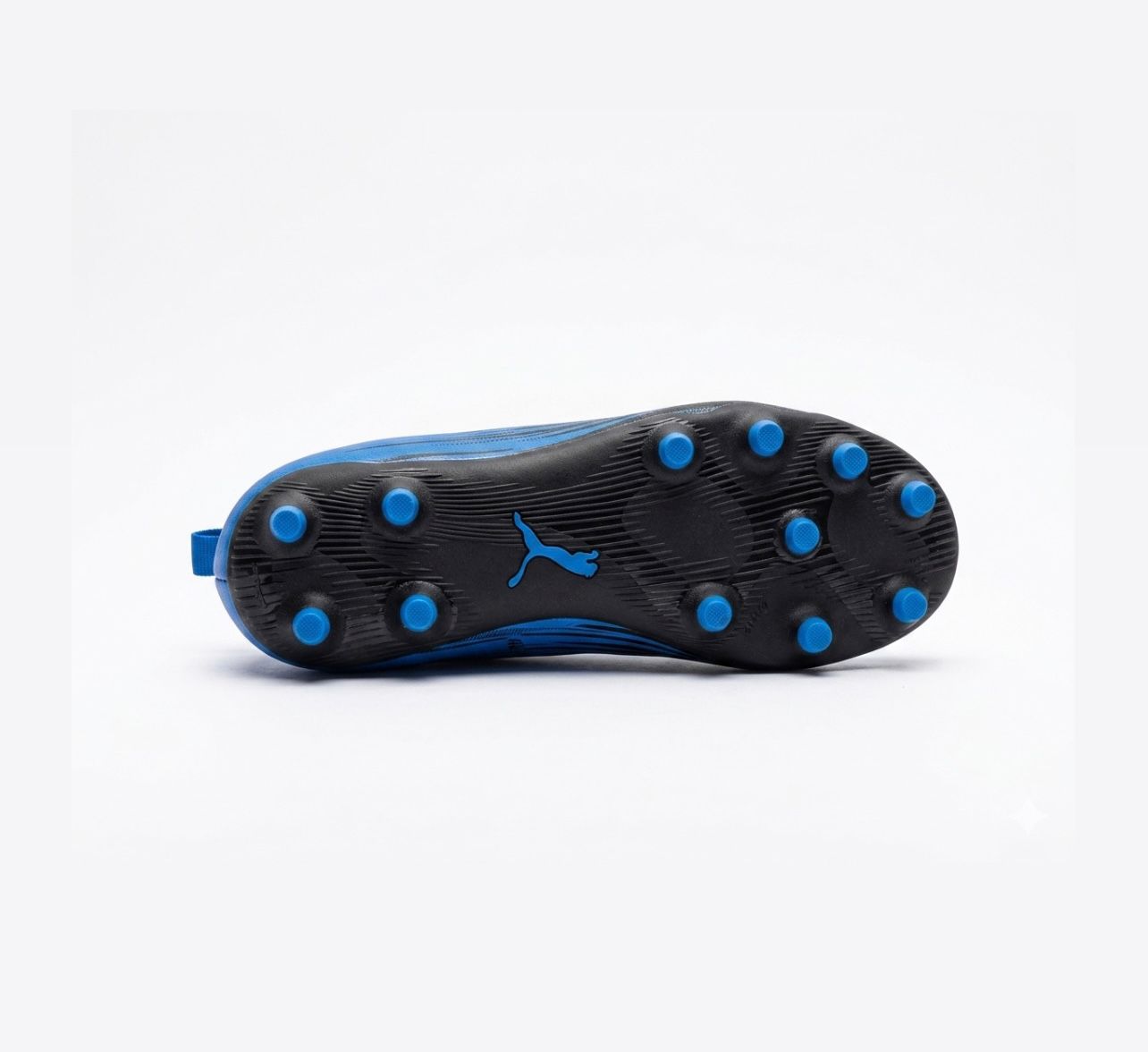 Tenis de Futbol Para Niño Puma Attacano II 10849603 - Negro Azul