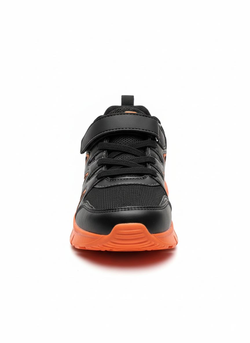 Tenis Deportivo Para Niño Charly 1098701001 - Negro/Naranja