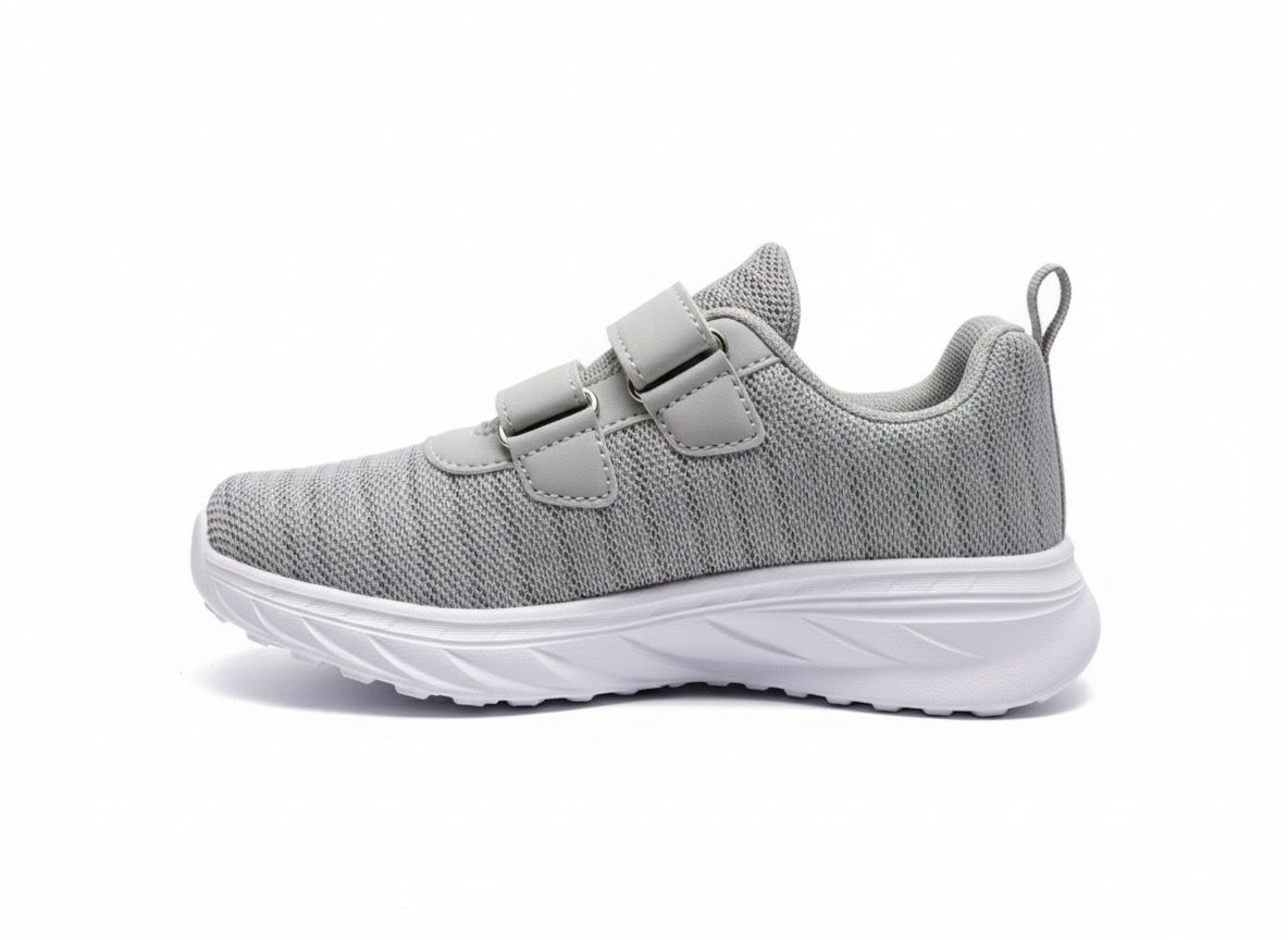 Tenis Deportivos Para Niña Charly 1098966004 - Gris Blanco