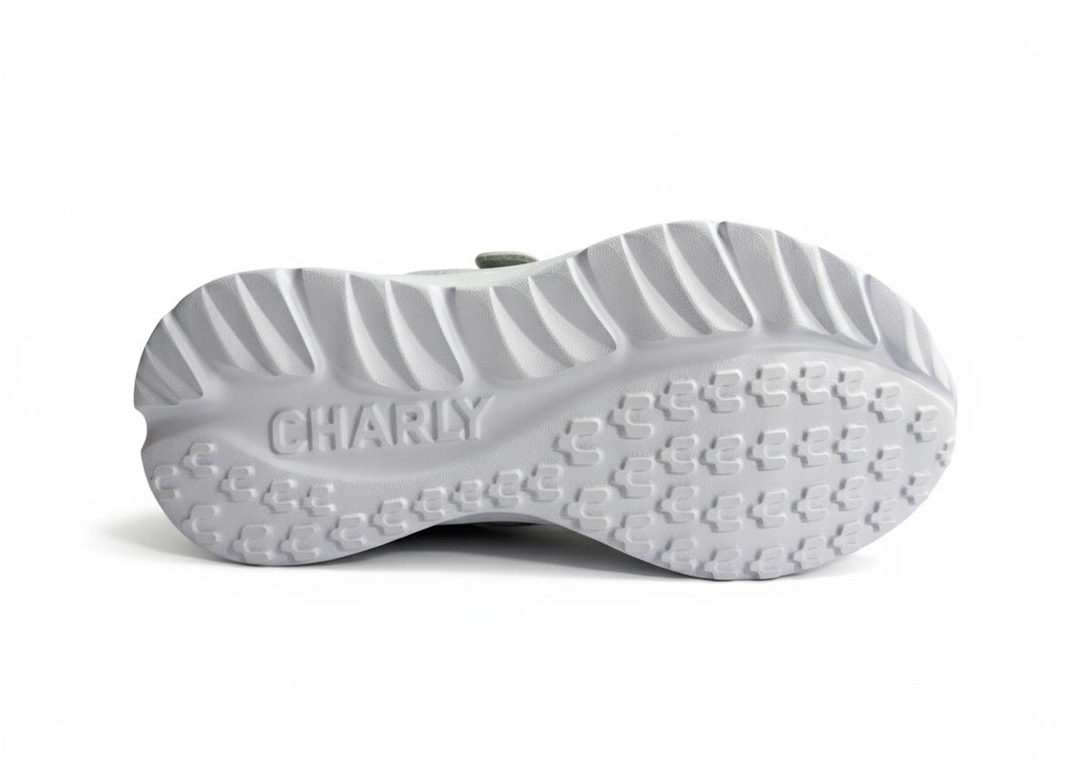 Tenis Deportivos Para Niña Charly 1098966004 - Gris Blanco