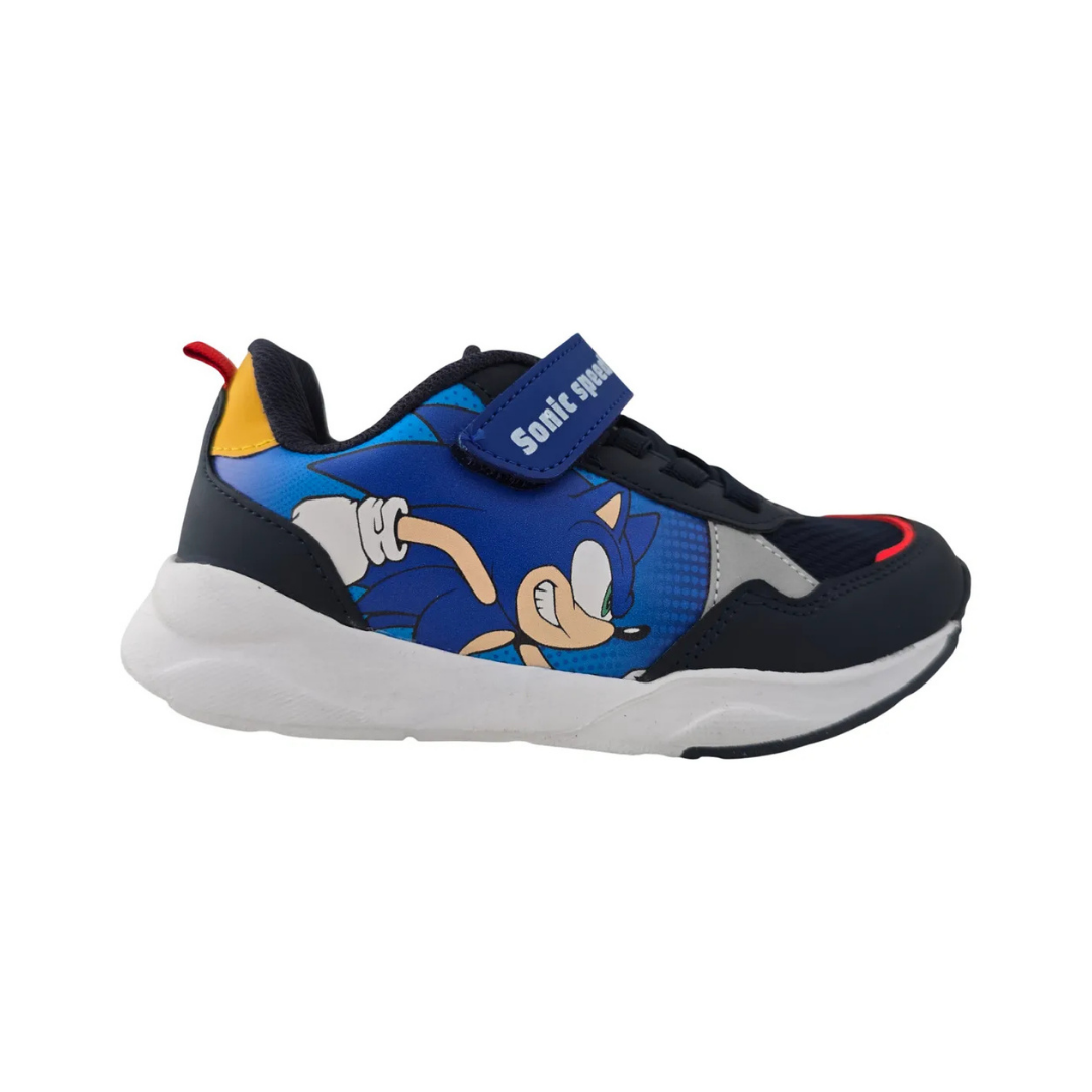 Tenis Deportivo Niño Sonic SO730514ST -Malla Marino