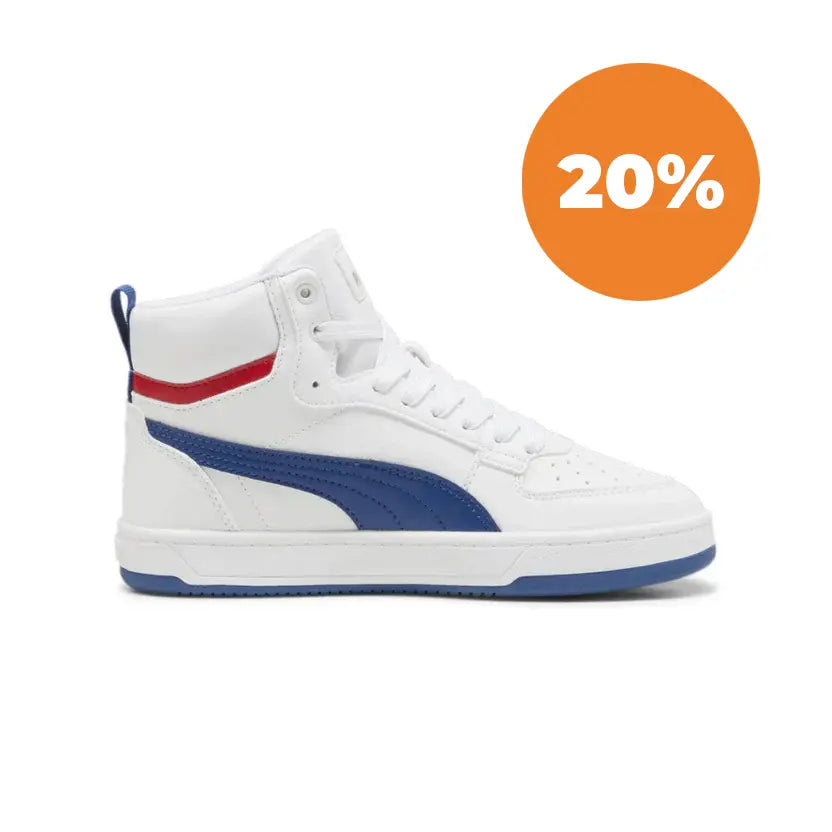 Tenis Casual Para Niño Puma 39384308 - Blanco/Azul