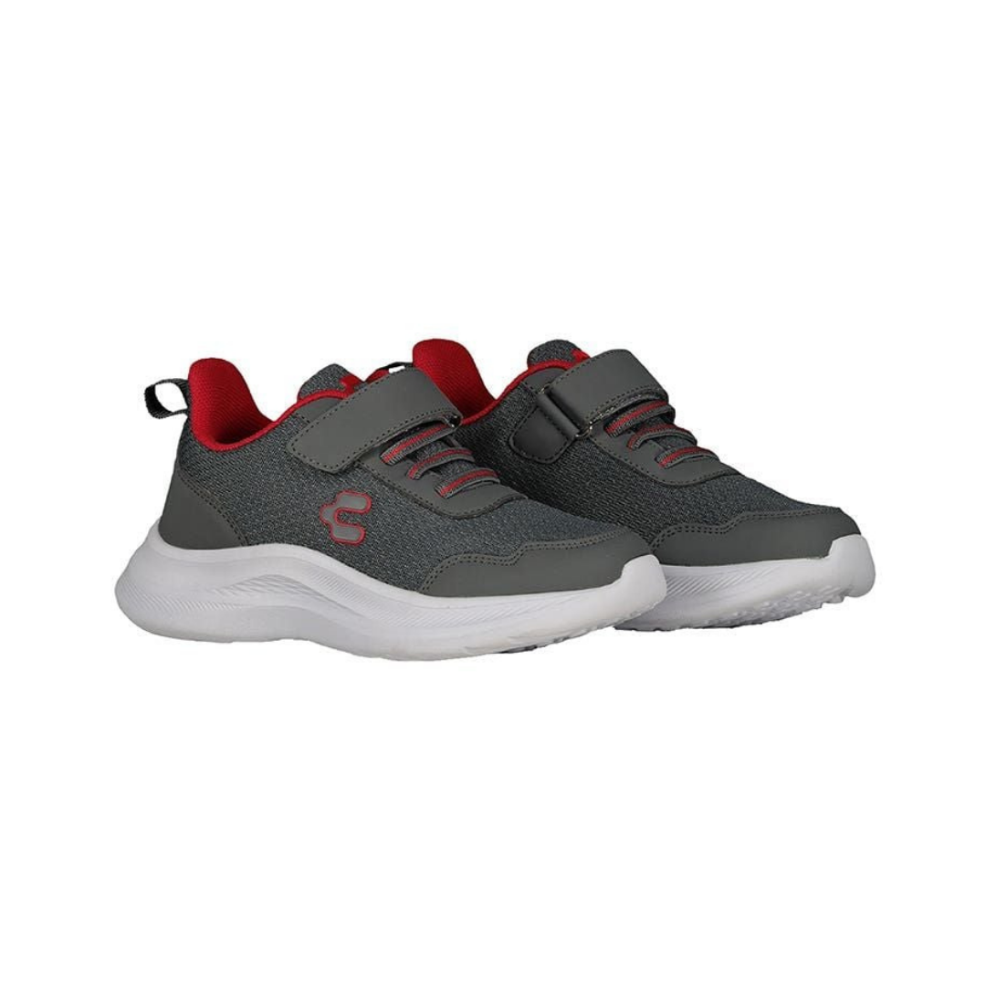 Tenis Deportivo Para Niño Charly 1065148003 - Gris/Rojo