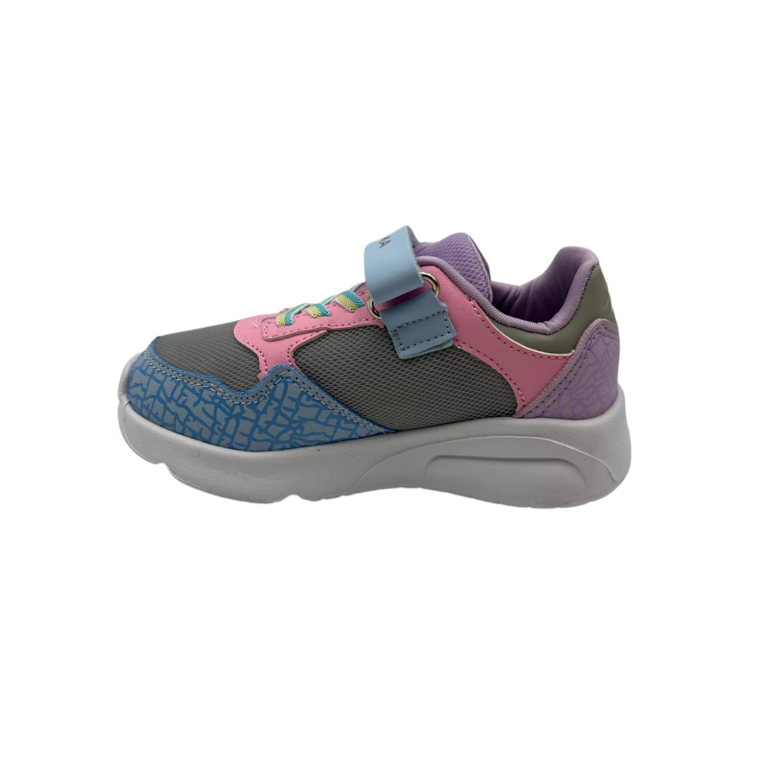 Tenis Deportivo Para Niña Pirma 5068 - Gris/Azul