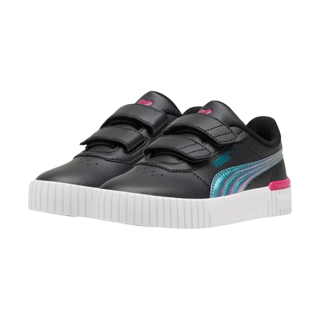 Tenis Casual Para Niña Puma 39797202 - Negro/Blanco
