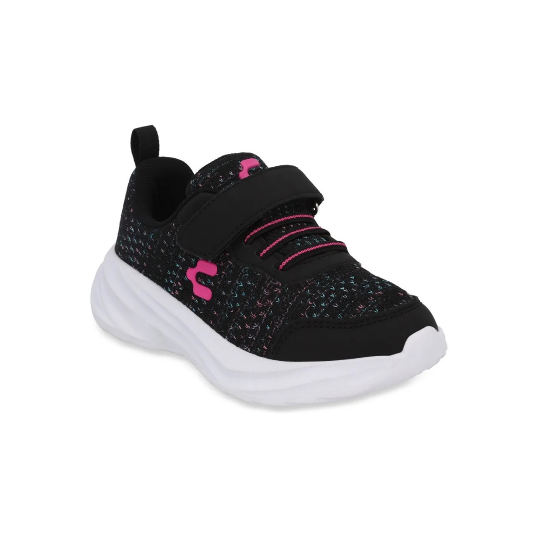 Tenis Deportivo Para Niña Charly 1065195001 - Negro/Fiusha