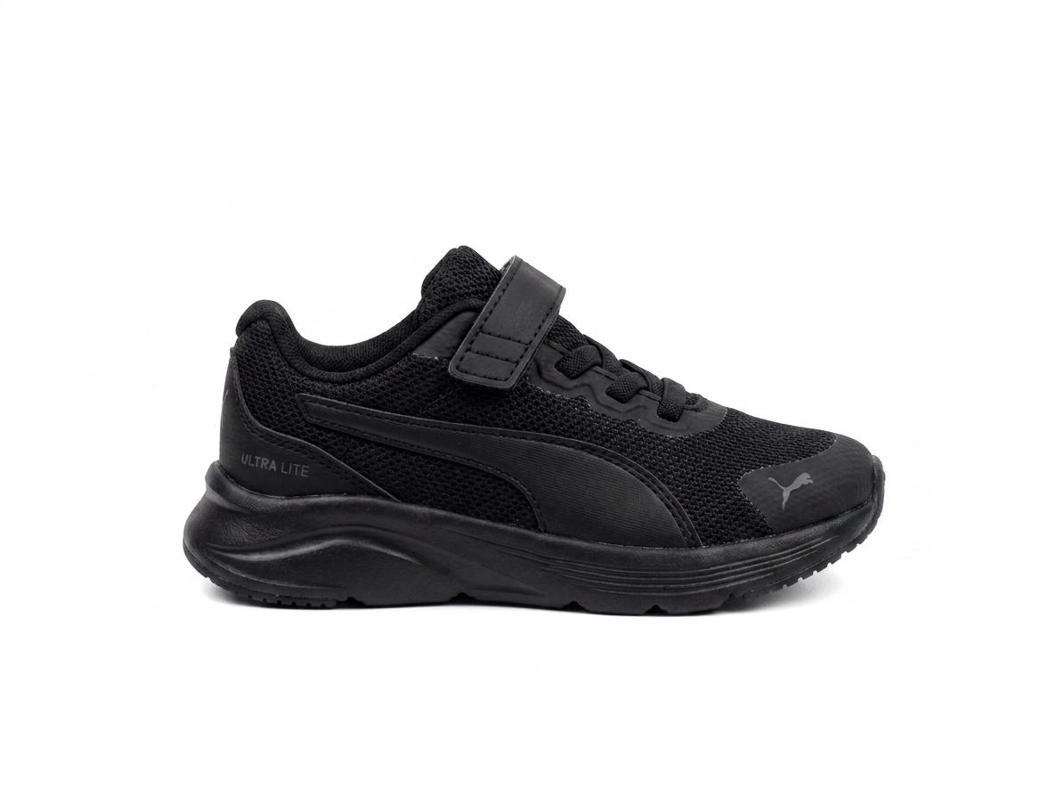 Tenis Deportivo Para Niño Puma 37912502 - Negro solido