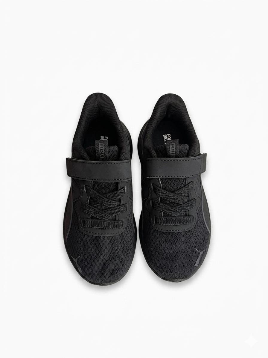 Tenis Deportivo Para Niño Puma 37912502 - Negro solido