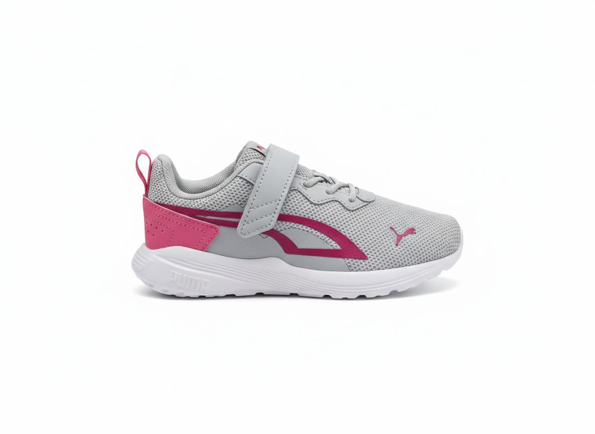 Tenis Deportivo Para Niña Puma 38738722 - Gris/Rosa