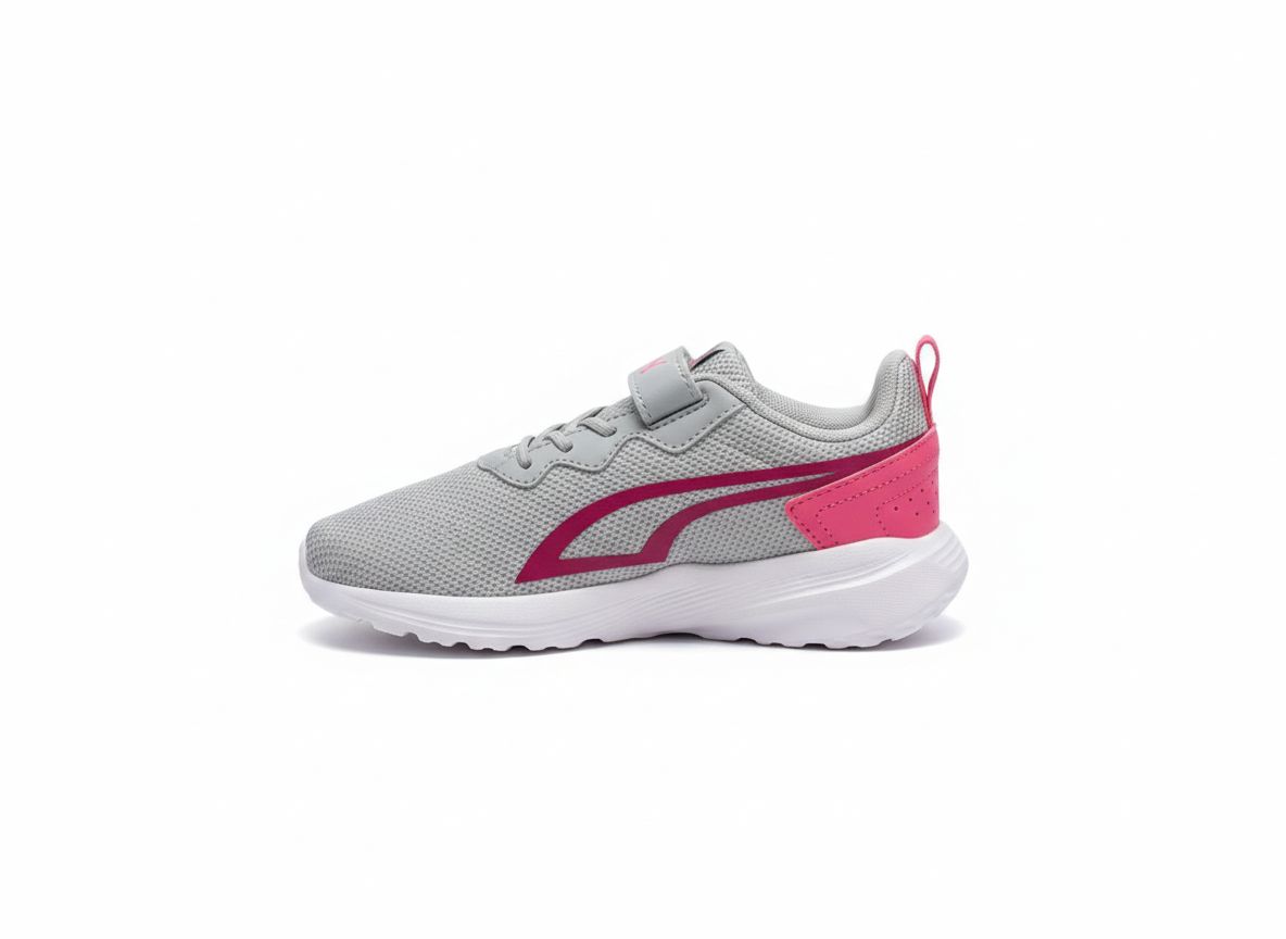 Tenis Deportivo Para Niña Puma 38738722 - Gris/Rosa
