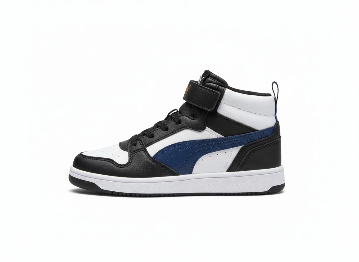 Tenis Casual Para Niño Puma 39383231 - Negro Azul
