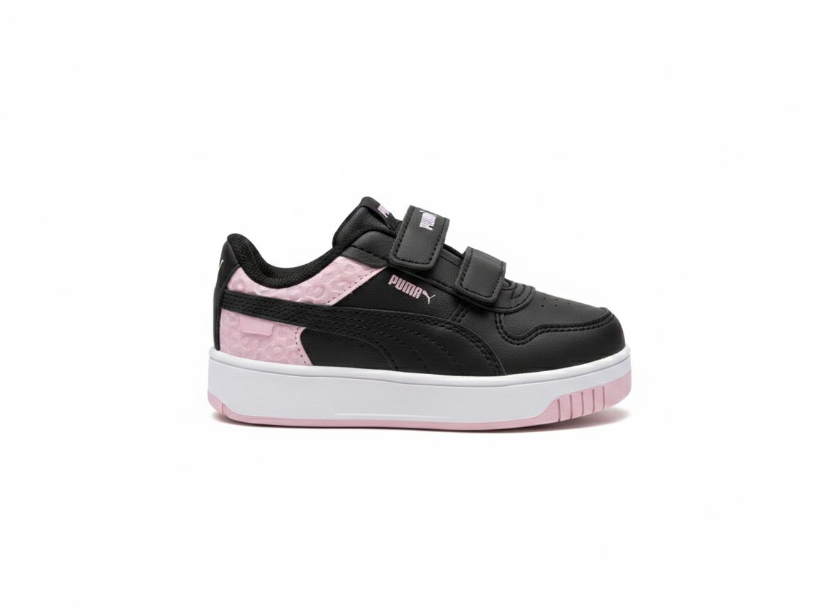 Tenis Casual Para Niña Puma 39559002 - Negro/Morado