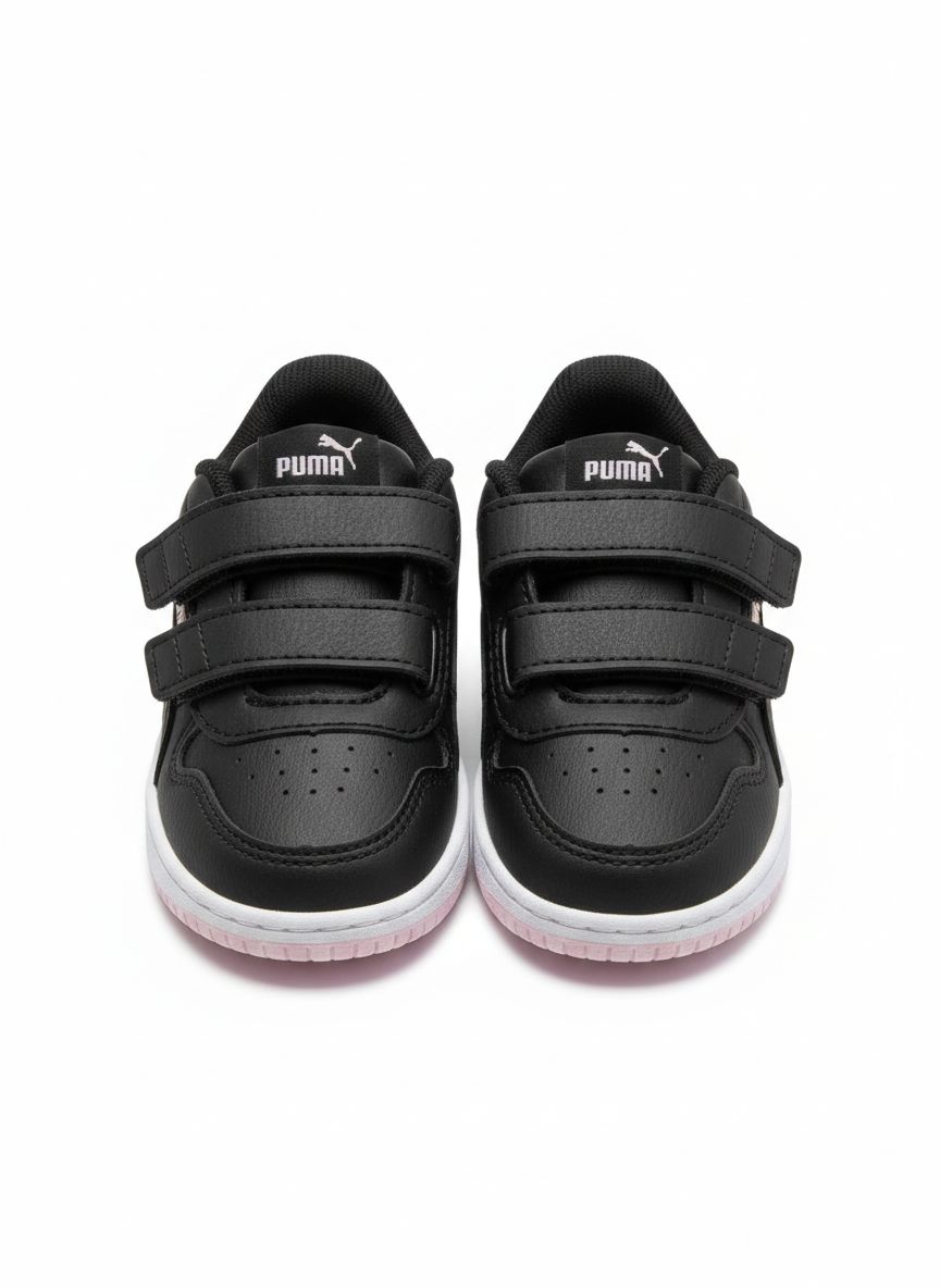 Tenis Casual Para Niña Puma 39559002 - Negro/Morado