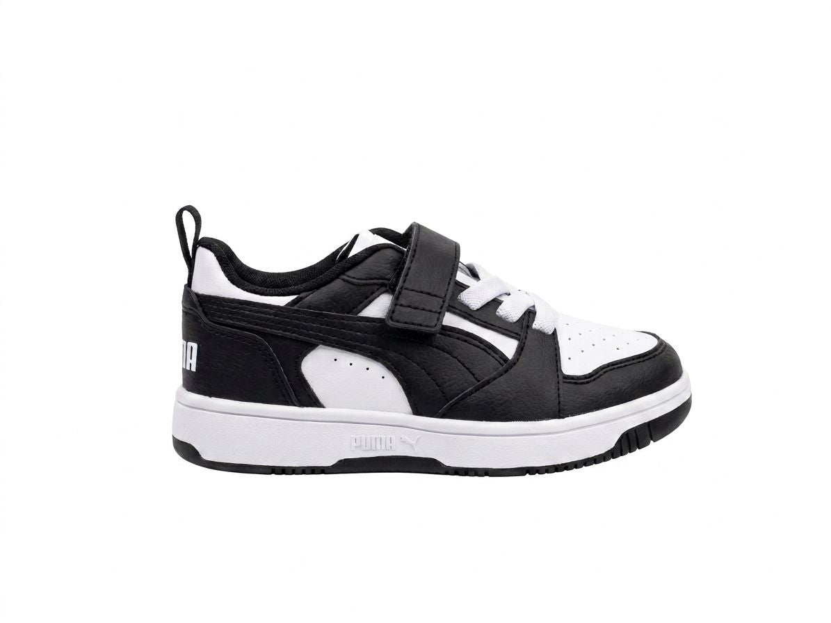 Tenis Casual Para Niño Puma 39741901 - Negro blanco