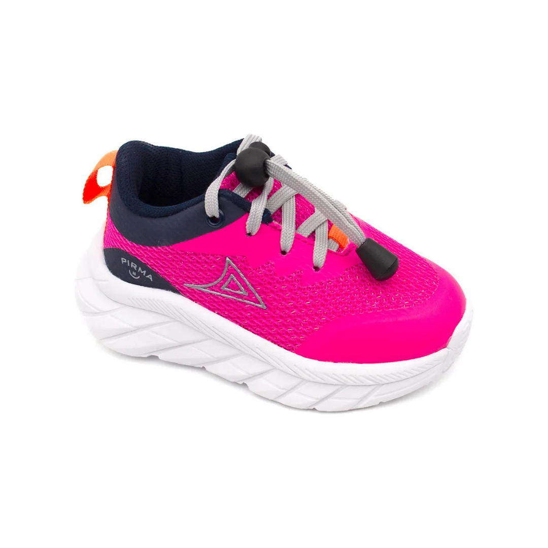 Tenis Deportivo Para Niña Pirma 8016 - Fiusha/Azul