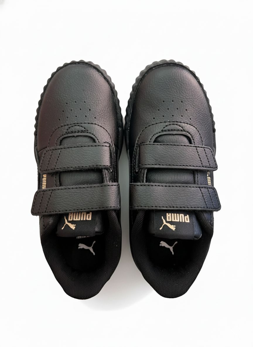 Tenis Casual Para Niña Puma 40147802 - Negro/Dorado