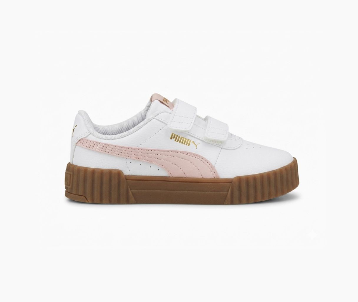 Tenis Casual Para Niña Puma 40147810 - Blanco rosa