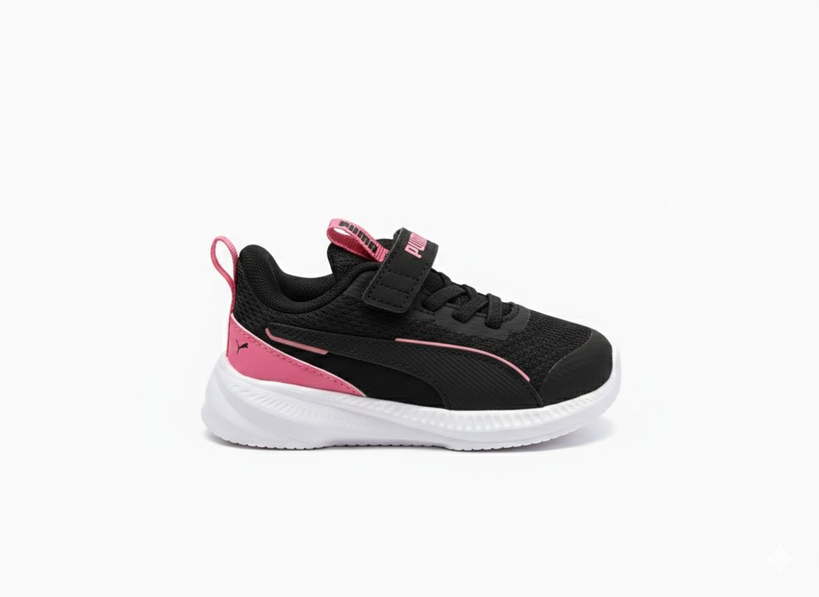 Tenis Deportivo Para Niña Puma 40152803 - Negro/Rosa