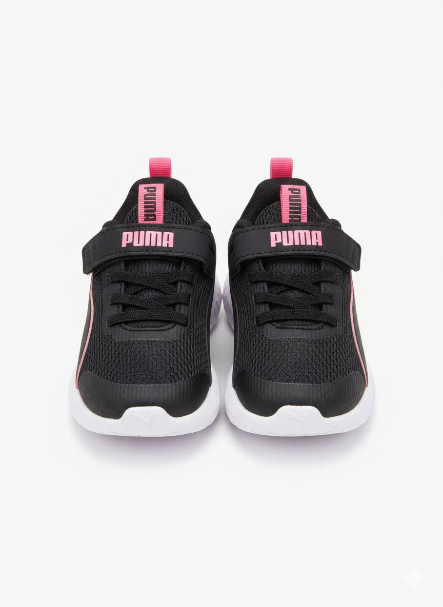 Tenis Deportivo Para Niña Puma 40152803 - Negro/Rosa