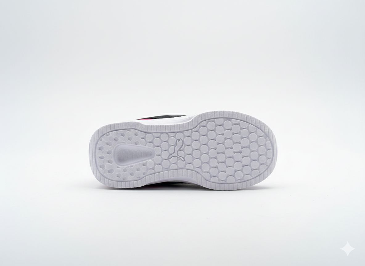 Tenis Deportivo Para Niña Puma 40152803 - Negro/Rosa