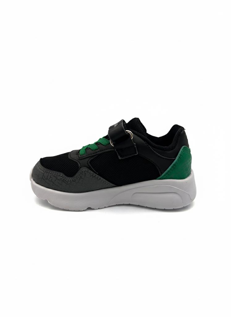 Tenis Deportivo Para Niño Pirma 5068 - Negro/Verde