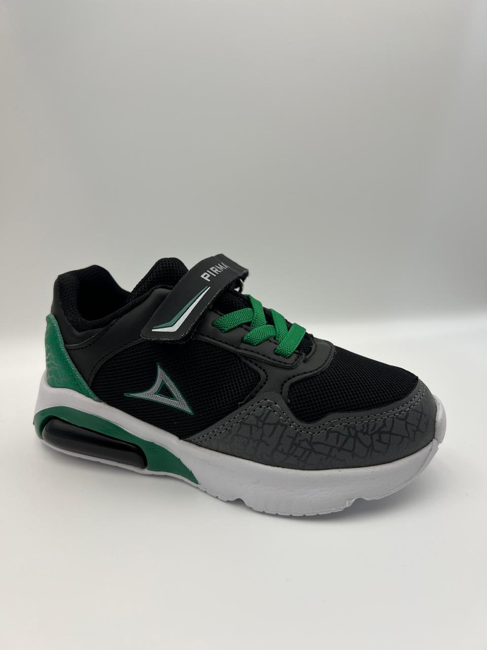 Tenis Deportivo Para Niño Pirma 5068 - Negro/Verde