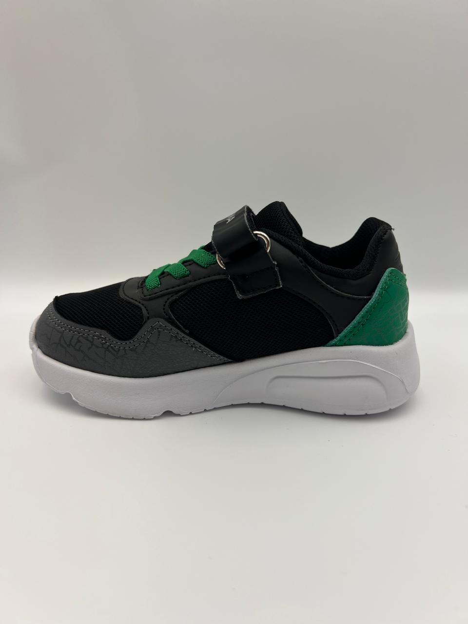 Tenis Deportivo Para Niño Pirma 5068 - Negro/Verde