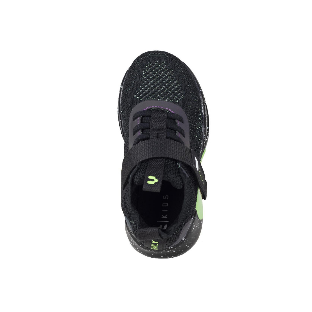 Tenis Deportivo Para Niño Charly 1098353001 - Negro/Limón