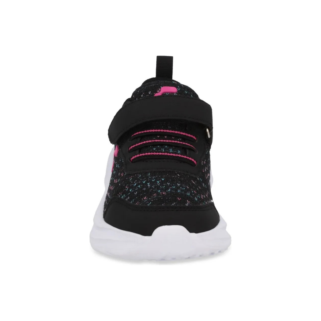 Tenis Deportivo Para Niña Charly 1065195001 - Negro/Fiusha