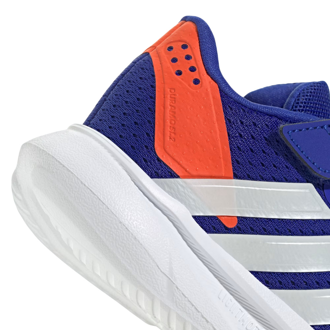 Tenis Deportivo Para Niño Adidas JI2142 - Azul/Naranja
