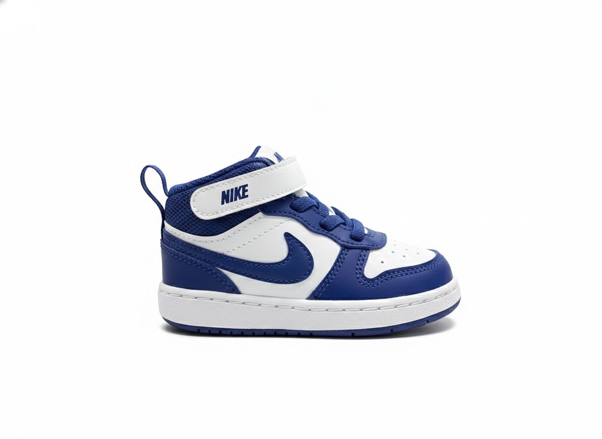 Tenis Casual Para Niño Nike CD7784130 - Blanco Azul