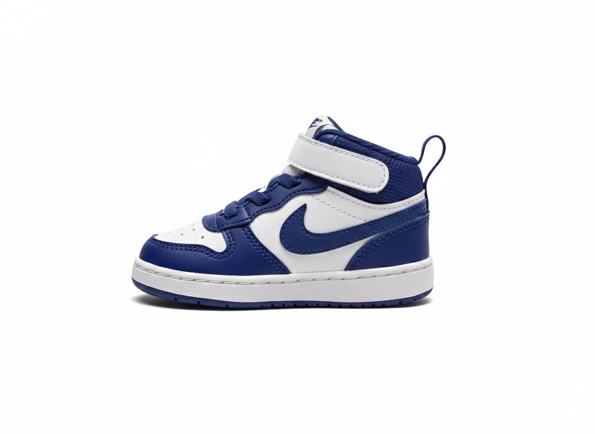 Tenis Casual Para Niño Nike CD7784130 - Blanco Azul