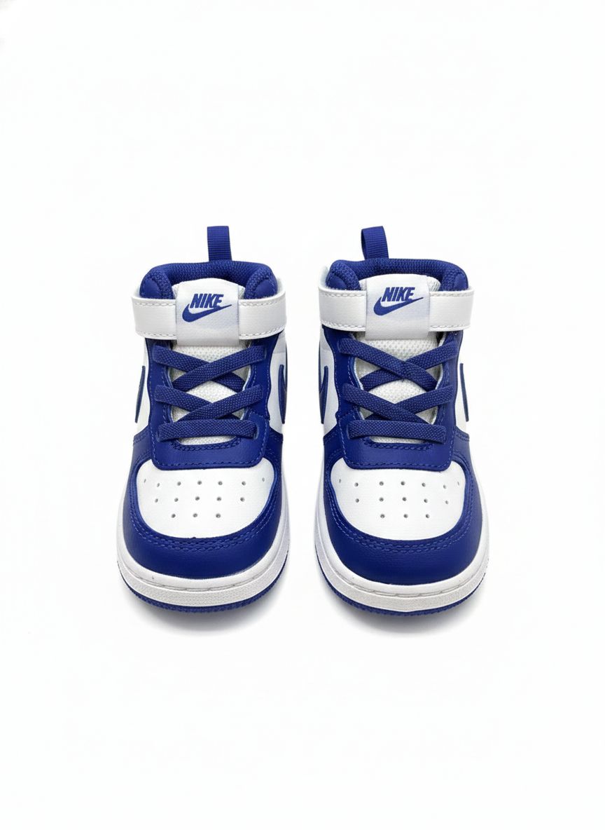 Tenis Casual Para Niño Nike CD7784130 - Blanco Azul