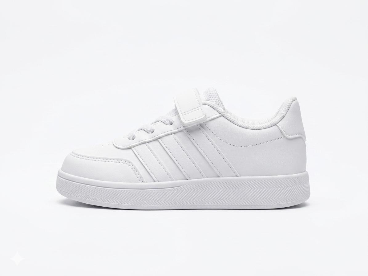 Tenis Casual Para Niño Adidas IE8700 - Blanco