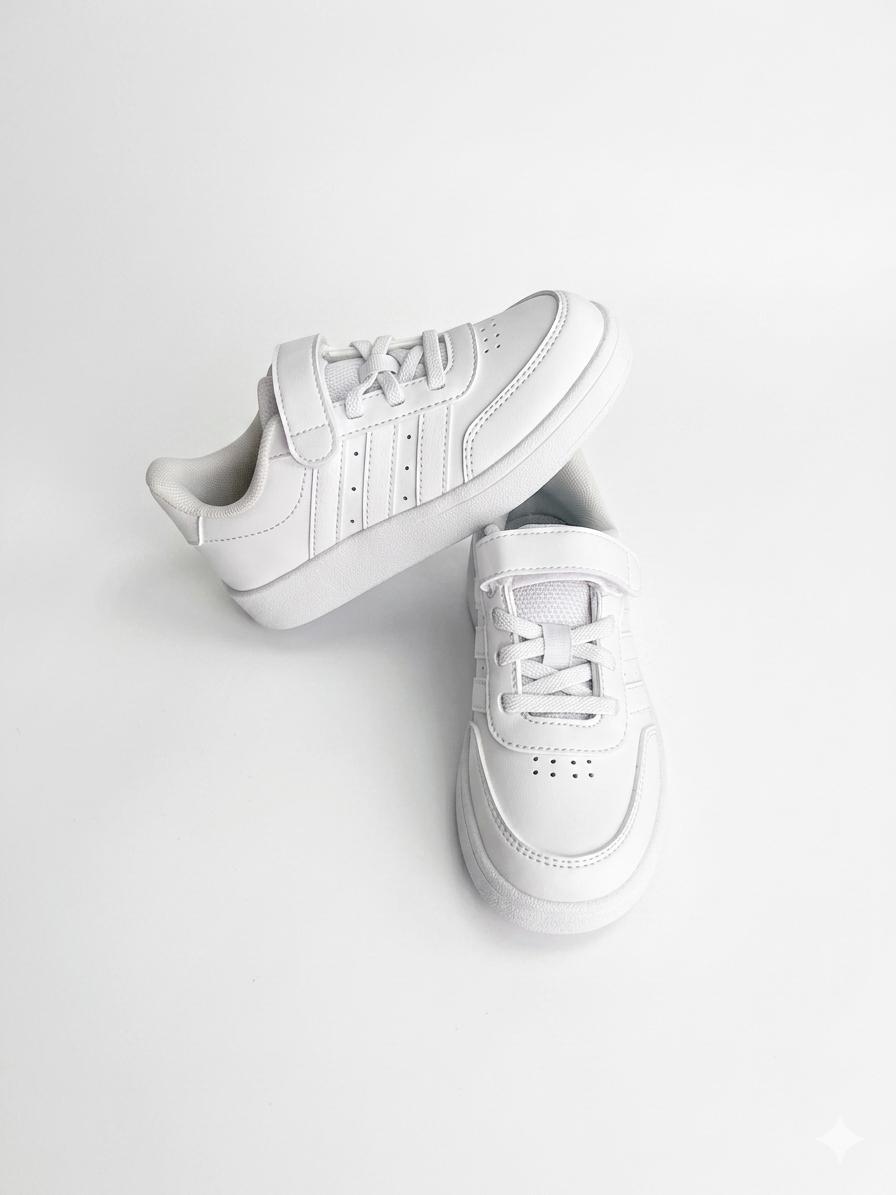 Tenis Casual Para Niño Adidas IE8700 - Blanco