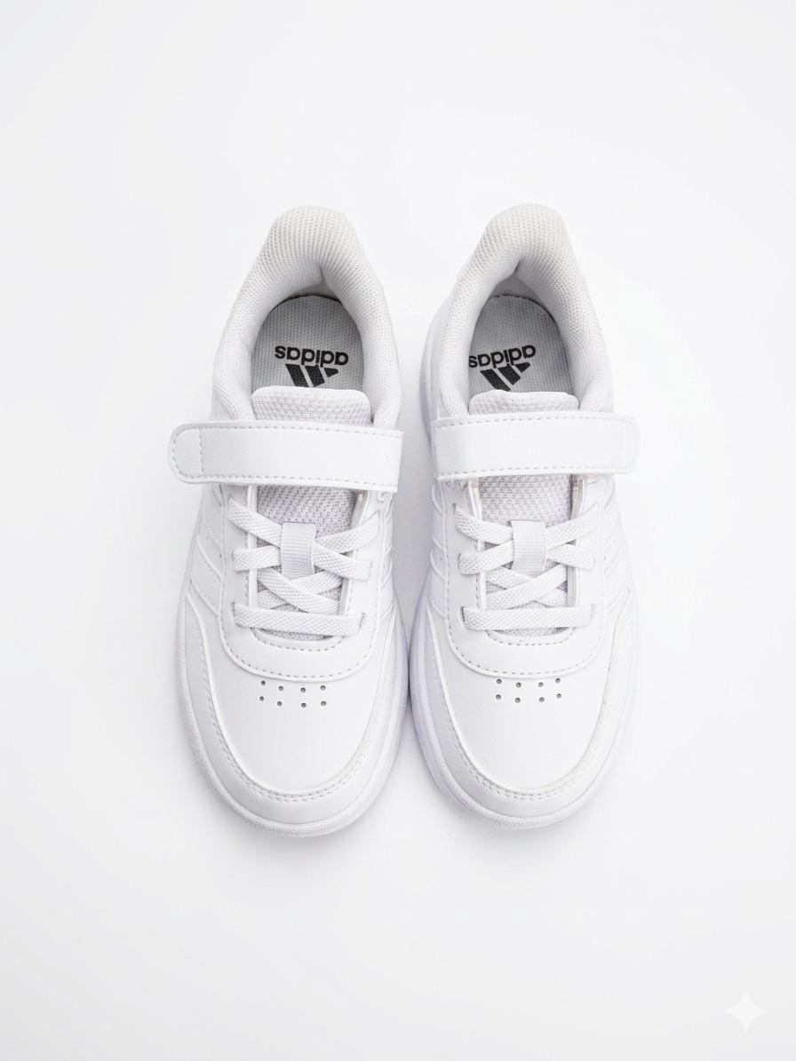 Tenis Casual Para Niño Adidas IE8700 - Blanco