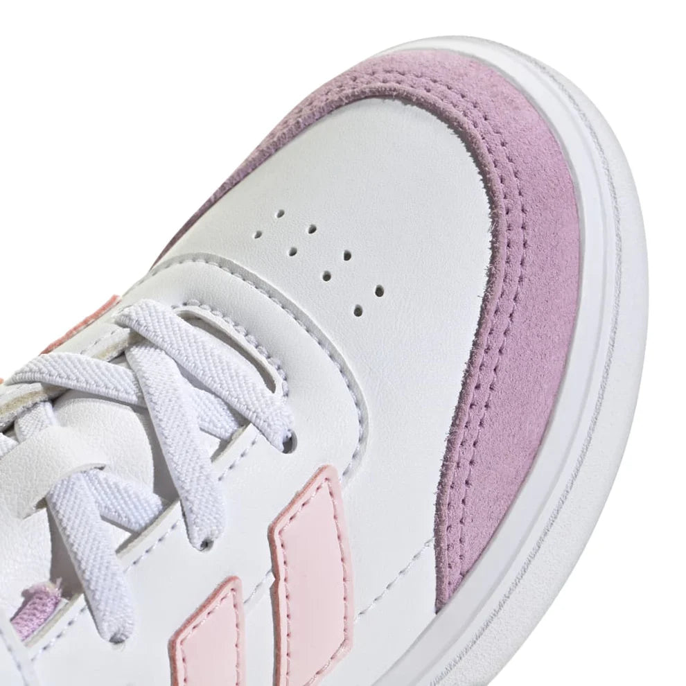 Tenis Casual Para Niña Adidas jh8570 - Blanco/Morado