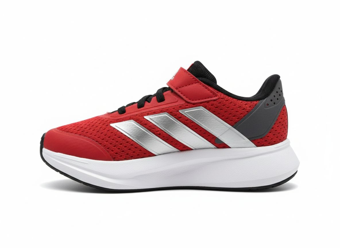 Tenis Deportivo Para Niño Adidas JQ3016 - Rojo