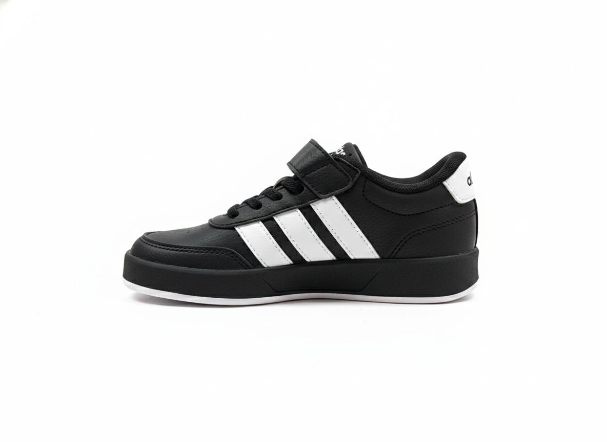 Tenis Casual Para Niño Adidas JS3687 - Negro/Blanco