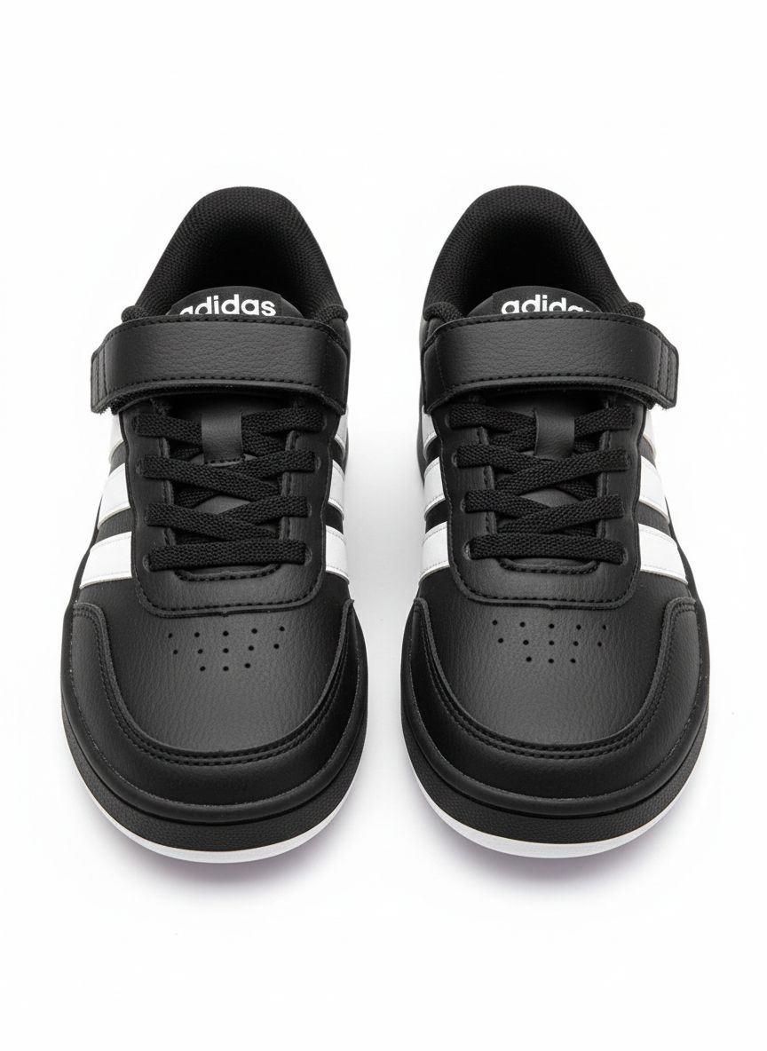 Tenis Casual Para Niño Adidas JS3687 - Negro/Blanco