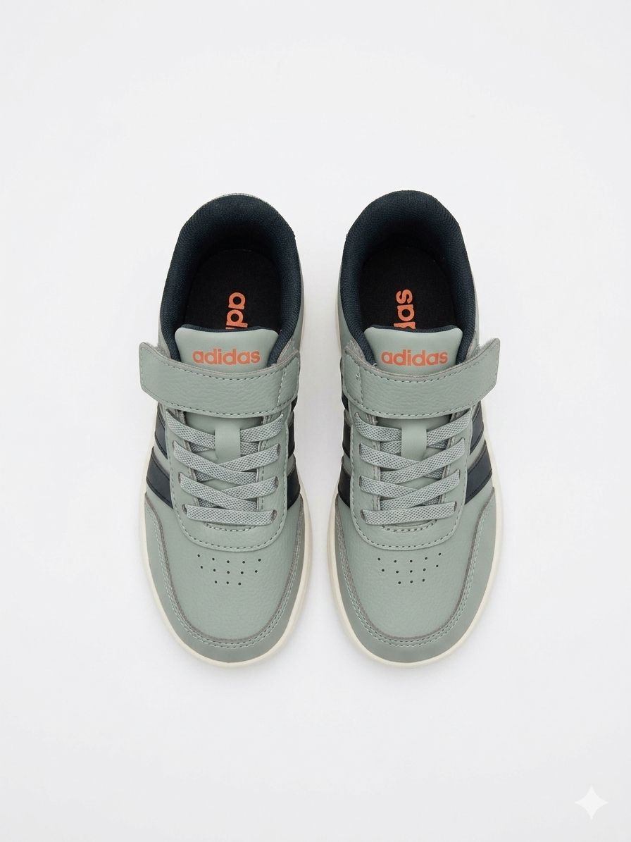 Tenis Casual Para Niño Adidas KI8682 - Verde agua
